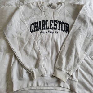 Charleston South Carolina crew neck sweatshirt